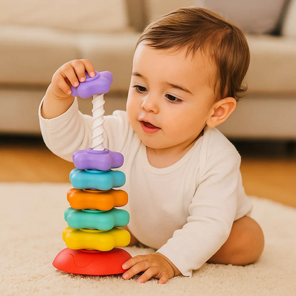 Regenbogen-Drehspielzeug für Kinder