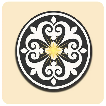 Leuchtender Untersetzer