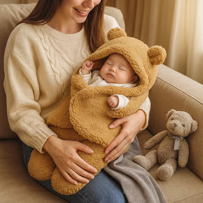 Baby Kuscheldecke im Bärendesign