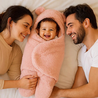 Baby Kuscheldecke im Bärendesign