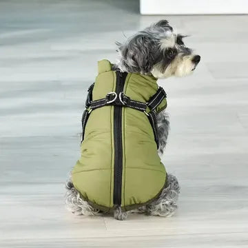 2-in-1-Winterjacke für Hunde