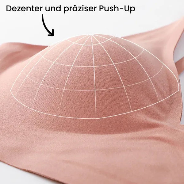Nahtloser Unsichtbarer BH ohne Bügel mit Komfort-Push-up