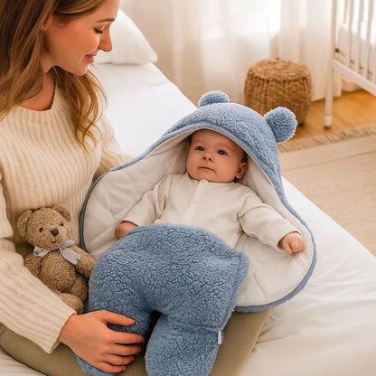 Baby Kuscheldecke im Bärendesign