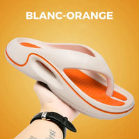Weiß-orange