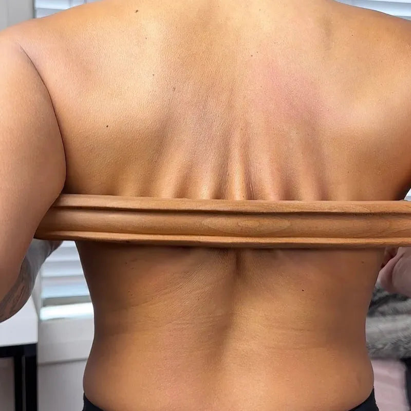 Holzstab zur Gua-Sha-Therapie
