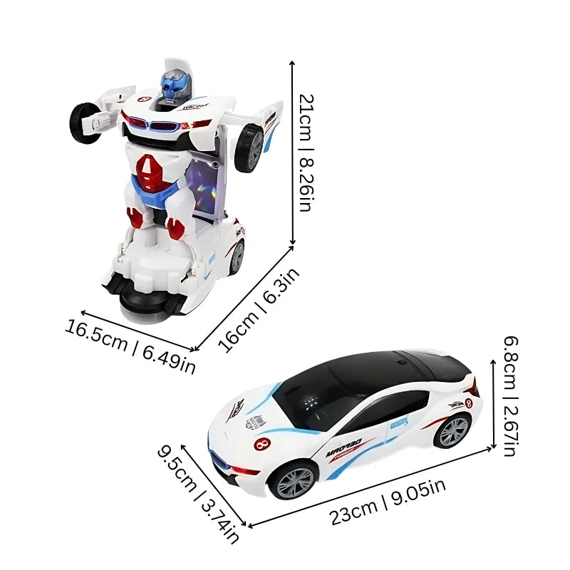 Verwandlungsfähiges 2-in-1-Roboterauto