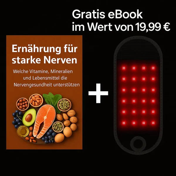 Therapeutisches Rotlichtband für die Handgelenke