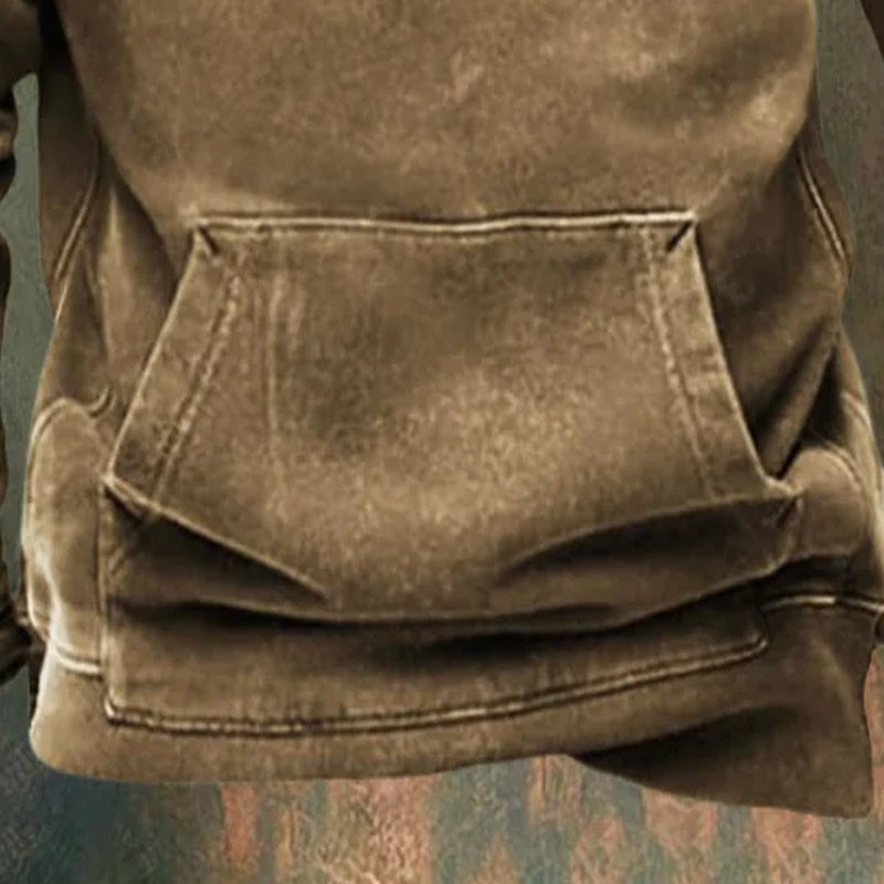 Herbst-Winter-Halbzip-Jacke