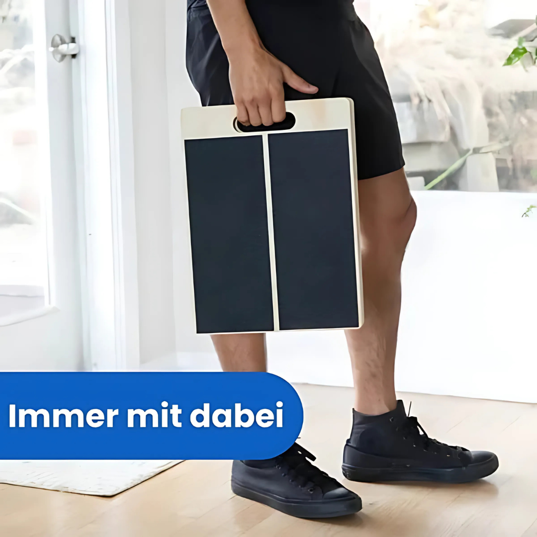 Mobility Training überall - kompaktes Dehnbrett