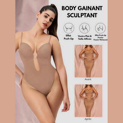Body modellante senza schienale