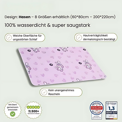 Matratzenschoner Wasserdichter per bambini - Waschbar e confortevole