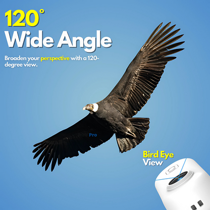 Telecamera miniaturizzata wireless 2K