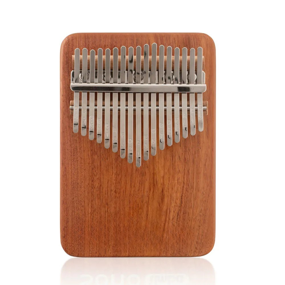 Kalimba 17 lame in legno naturale - Strumento rilassante portatile