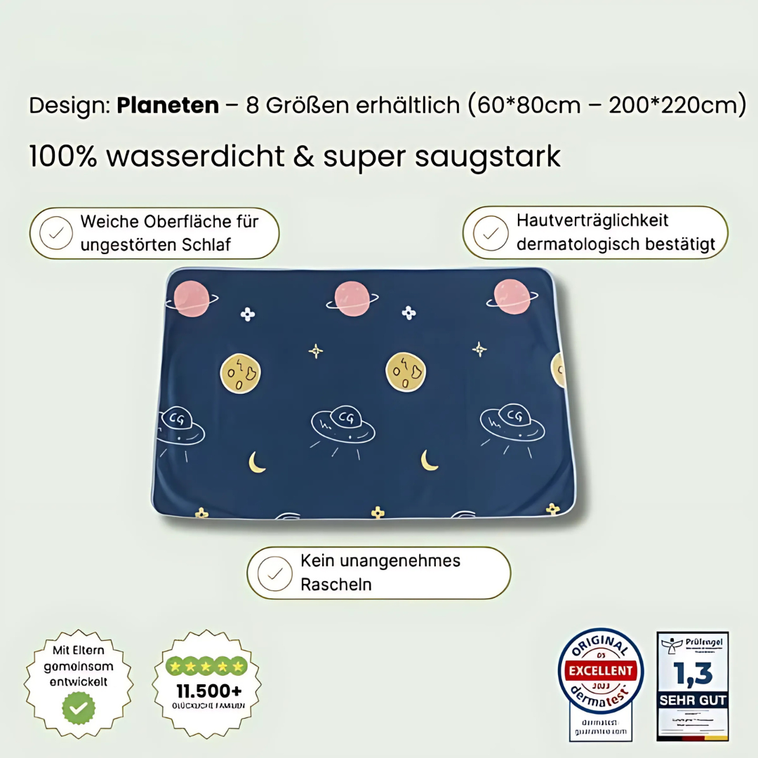 Matratzenschoner Wasserdichter per bambini - Waschbar e confortevole