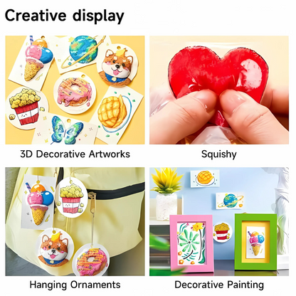 Kit di pittura creativa per bambini con effetto 3D