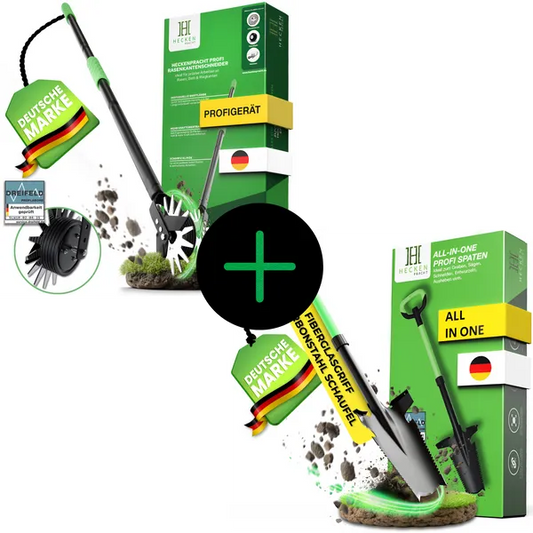 Set di attrezzi per giardinieri per rasen e wurzeln