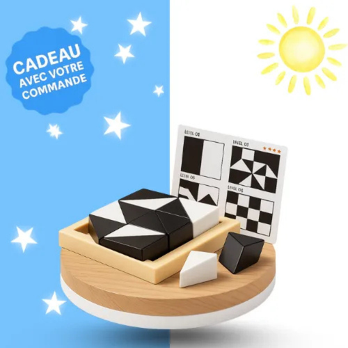 Mini puzzle educativo in legno