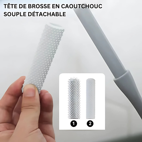 ToeBrush - Spazzola per la pulizia delle dita dei piedi e antiprurito