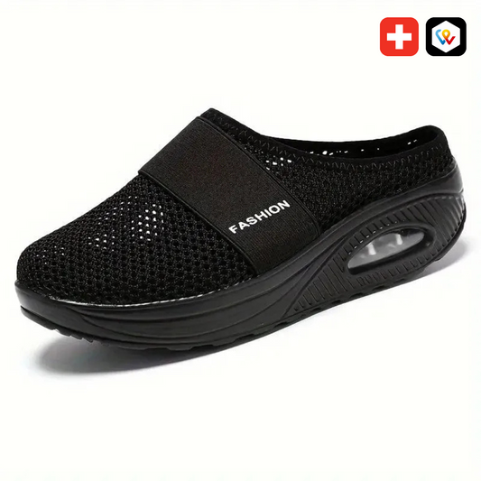 Zoccoli comfort da donna con suola ortopedica