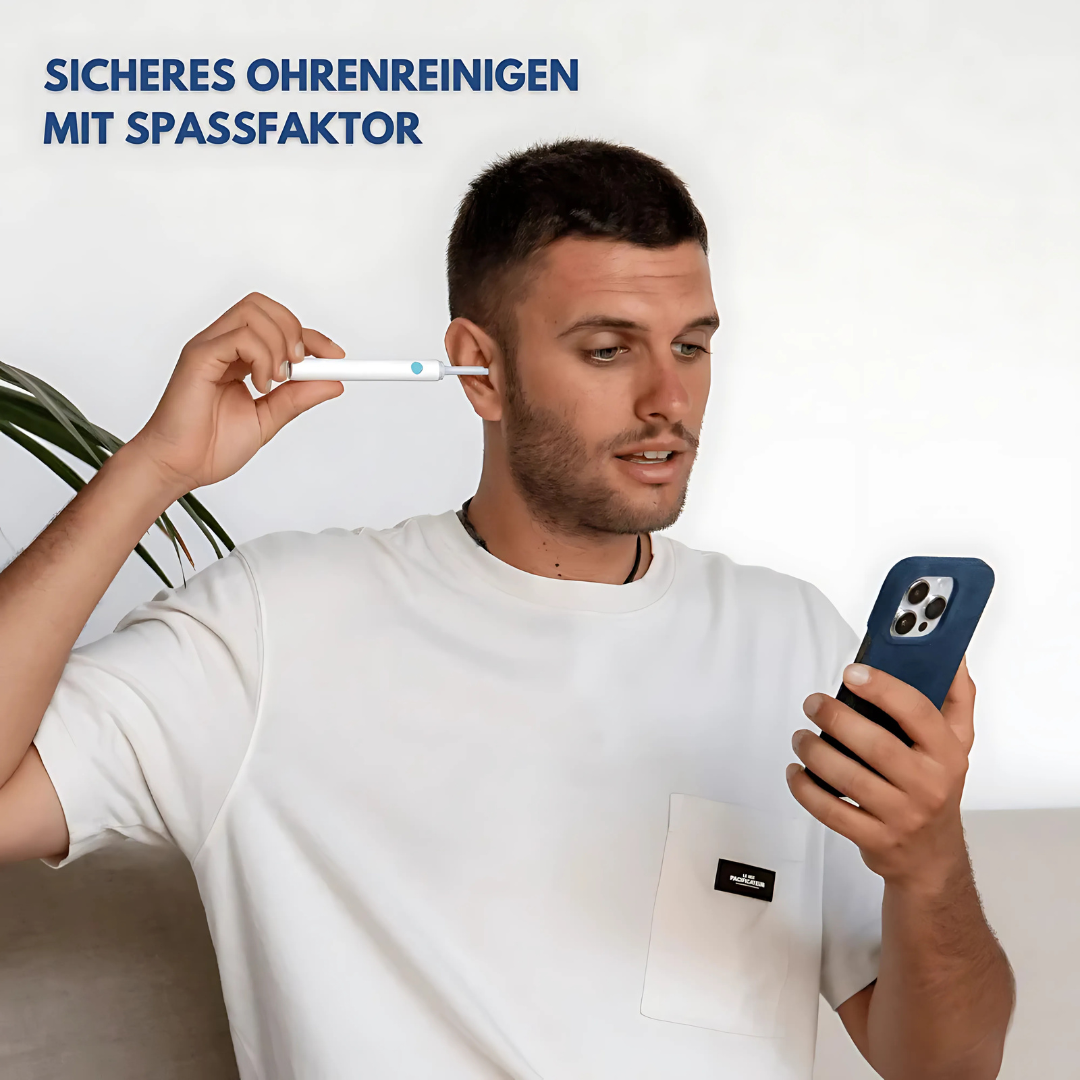Intelligente Ohrreiniger con telecamera HD