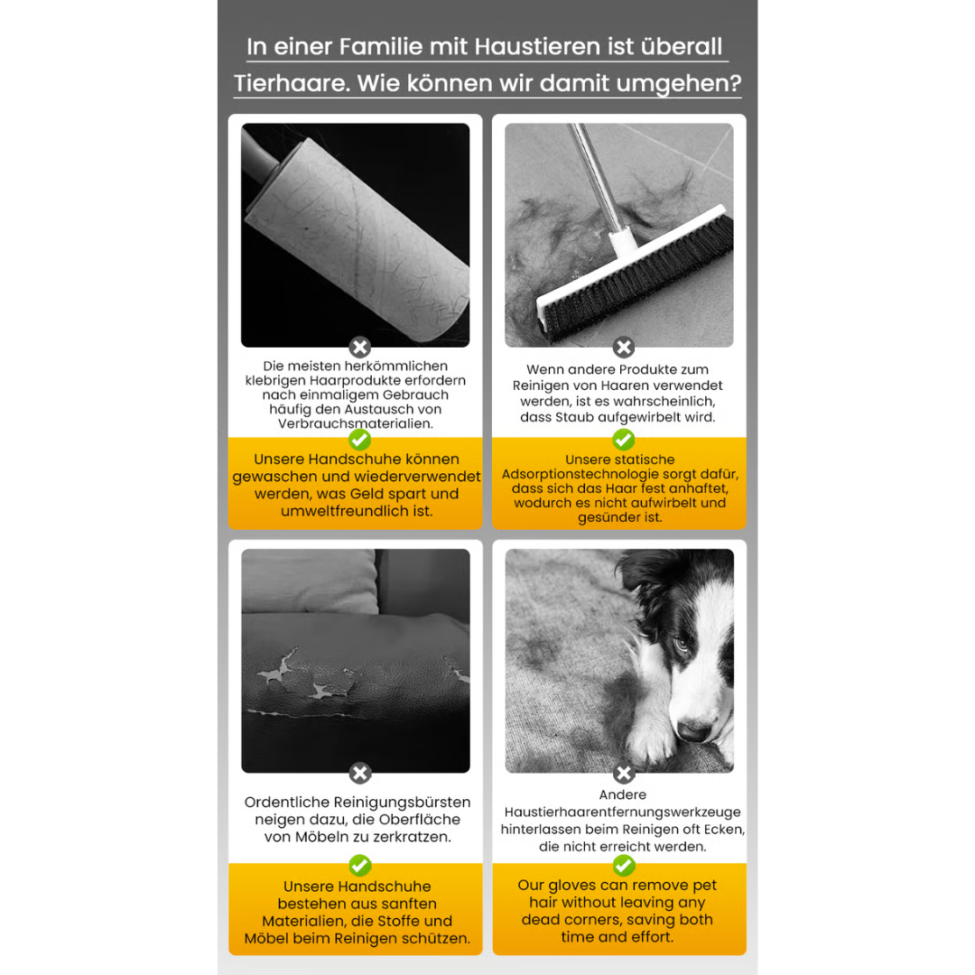 Coprimanico per Haustierhaare