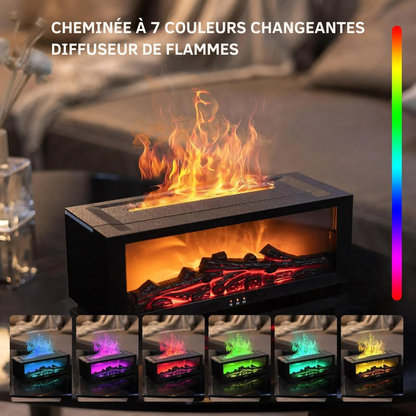 Camino LED decorativo