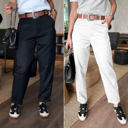 Pantaloni sagomati a righe - Edizione limitata