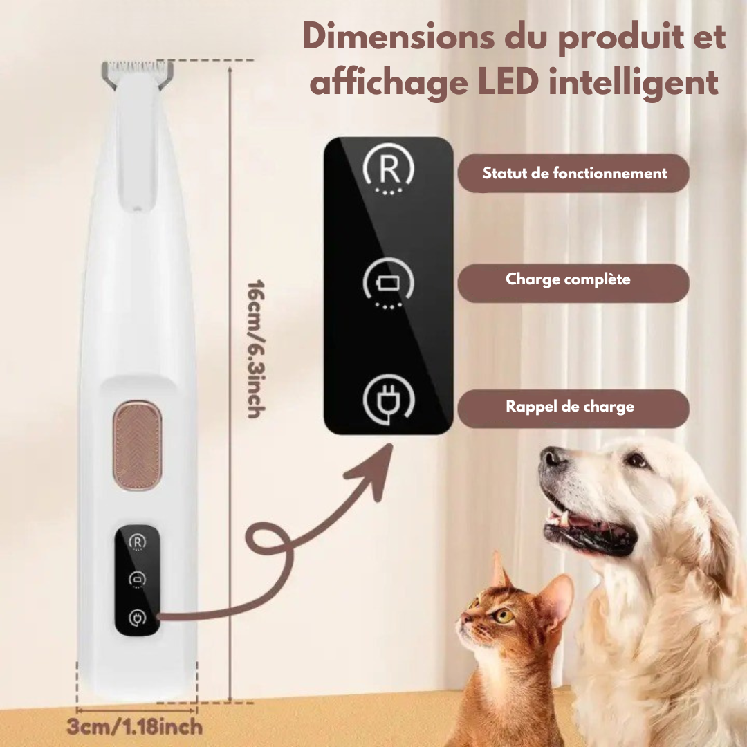 Trimmer per peli di animali domestici