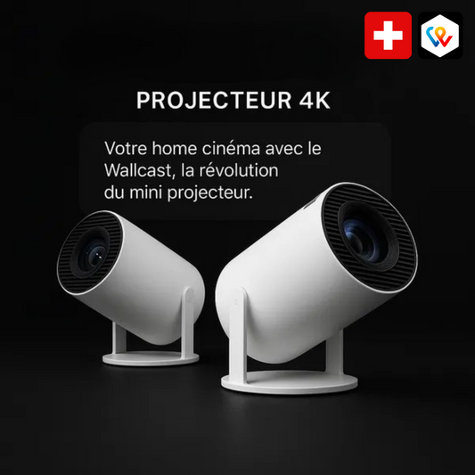 Mini proiettore 4K senza fili - Esperienza Home Cinema
