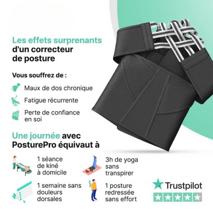 Correttore di postura e cintura sacroiliaca - Supporto e comfort