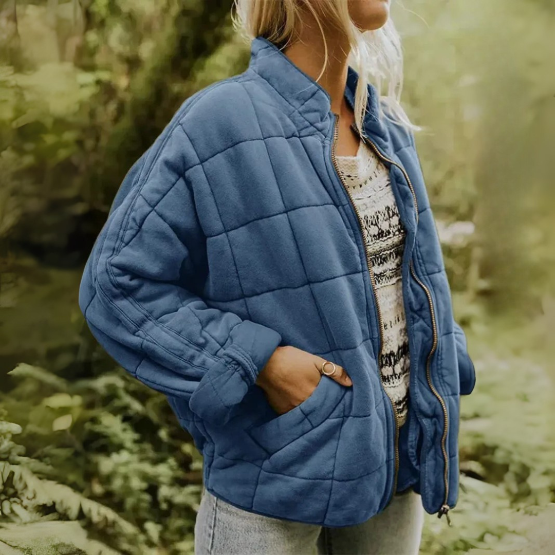 Gefütterte Oversize-Jacke Damen