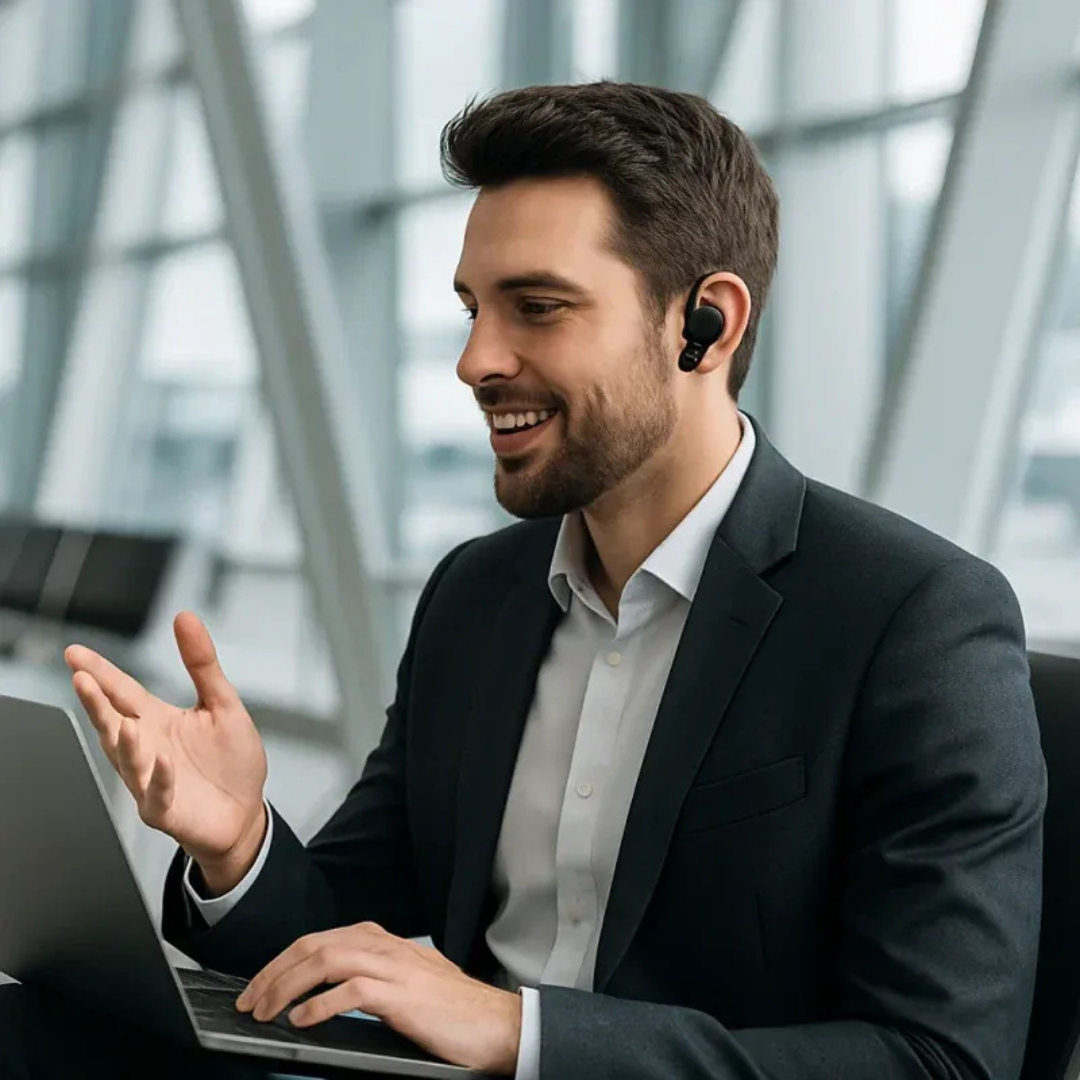 Cuffie con traduttore istantaneo