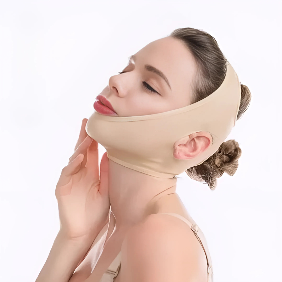 Maschera viso rassodante riutilizzabile con effetto lifting