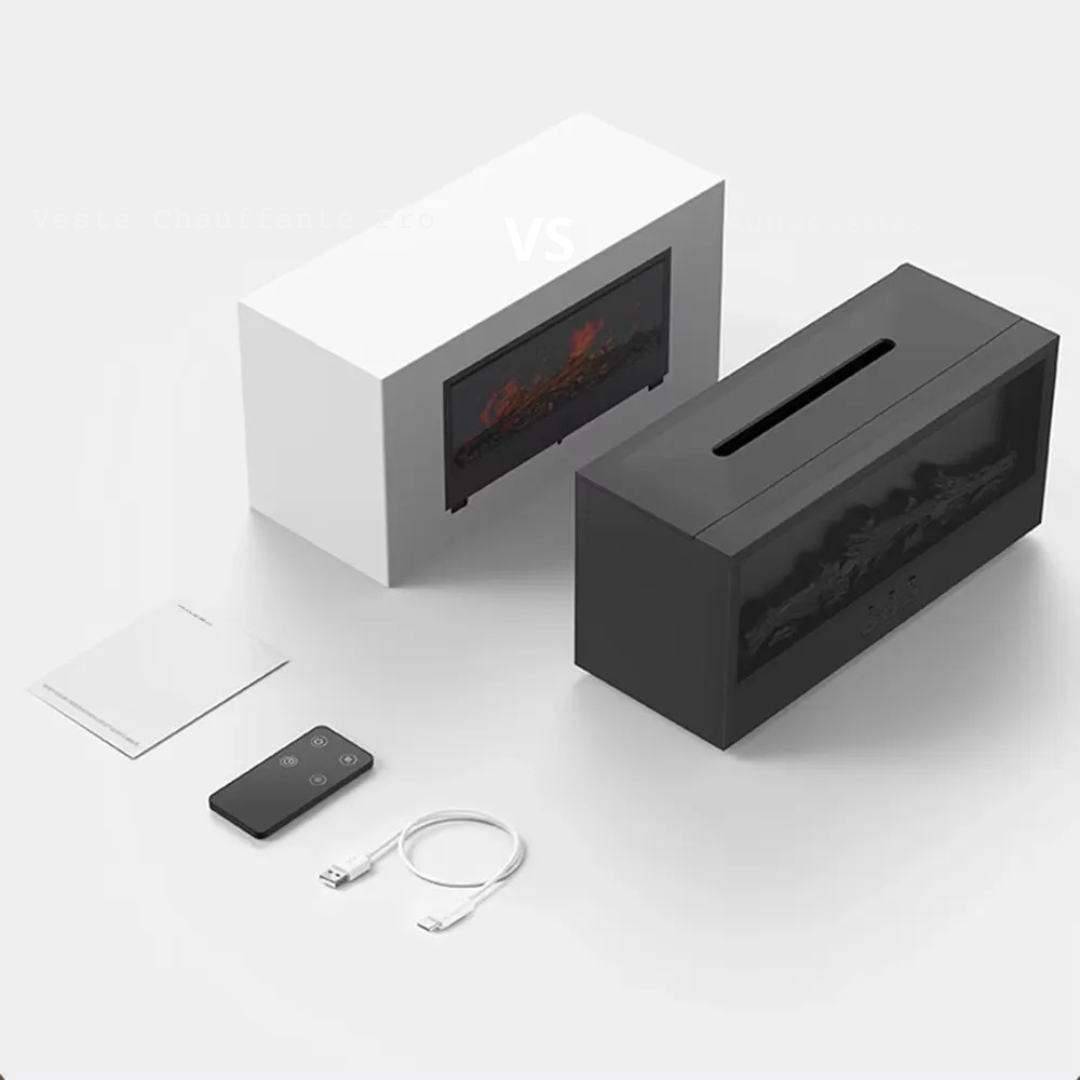 Camino LED decorativo