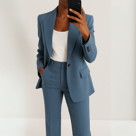 Elegante abito da donna a due pezzi