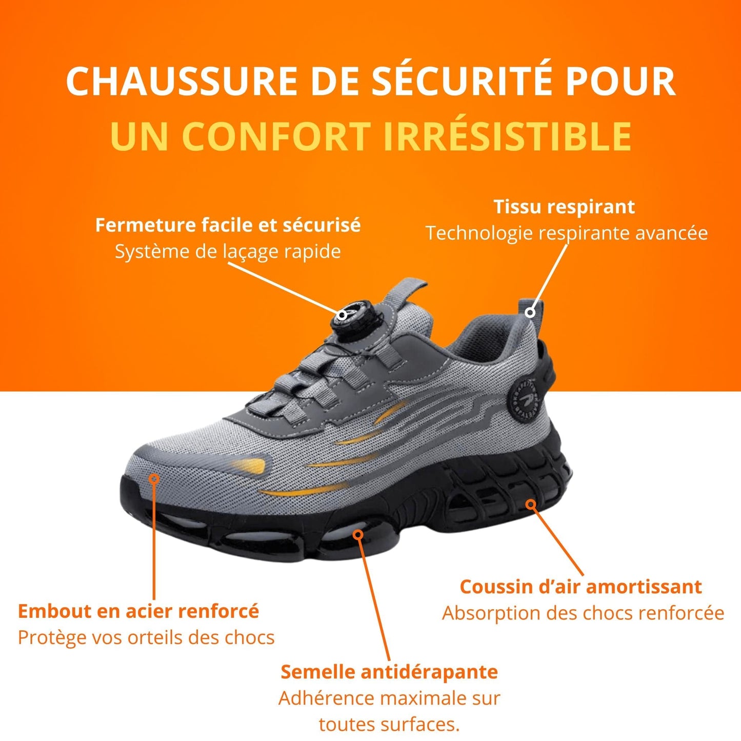 Scarpe di sicurezza ProSafe - Sicurezza rinforzata, comfort garantito.