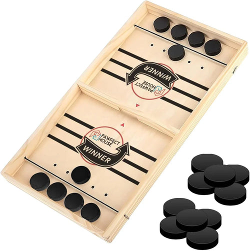 Gioco di Shuffleboard veloce in legno - Il Duello di Abilità