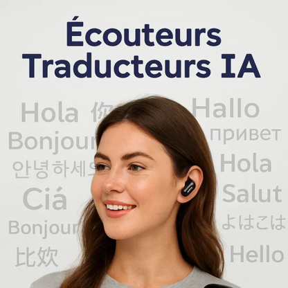 Cuffie con traduttore istantaneo