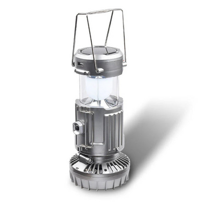 2 in 1 luce solare d'avventura e ventilatore portatile