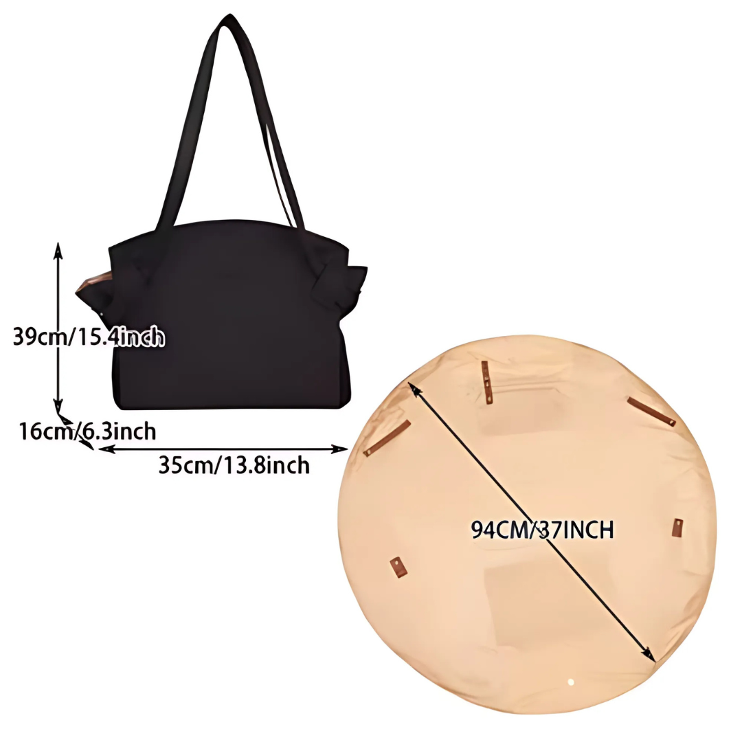 Einkaufstasche Faltbare con Reißverschluss