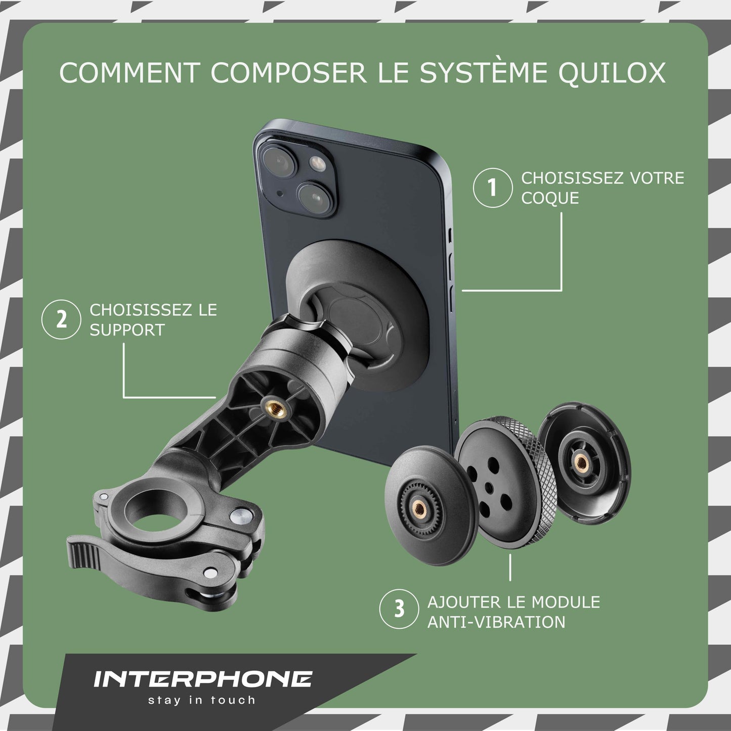 Porta telefono per console centrale dell'auto - Super adsorbente