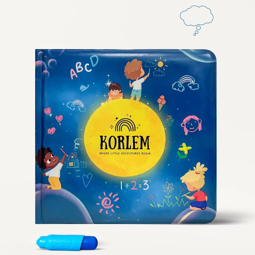 Libro magico da colorare ad acqua