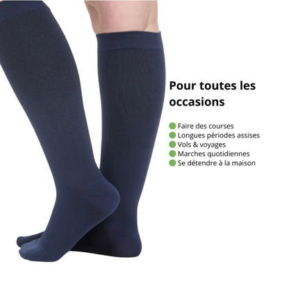 Calze elastiche larghe