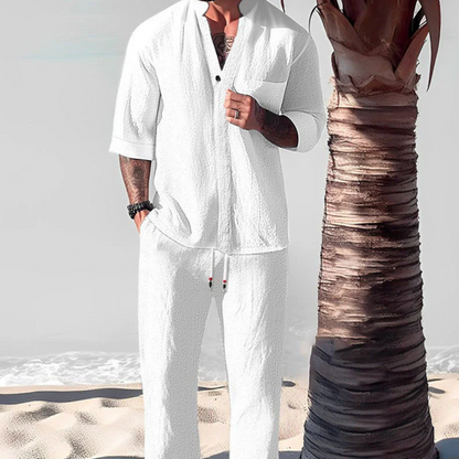 Set 2 pezzi da uomo in cotone