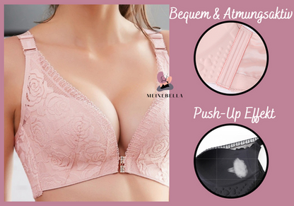 MEINEBELLA™ OHNE BÜGEL PUSH UP BH MIT VORDERVERSCHLUSS