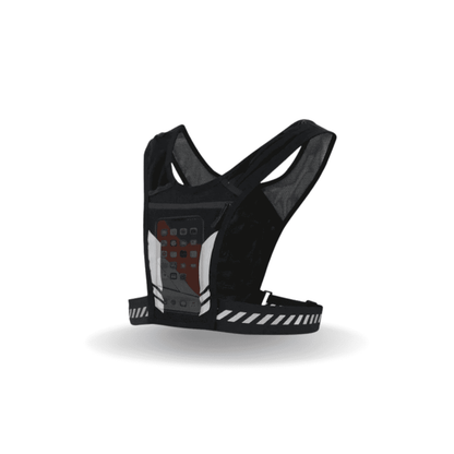 Gilet da corsa ultraleggero e riflettente