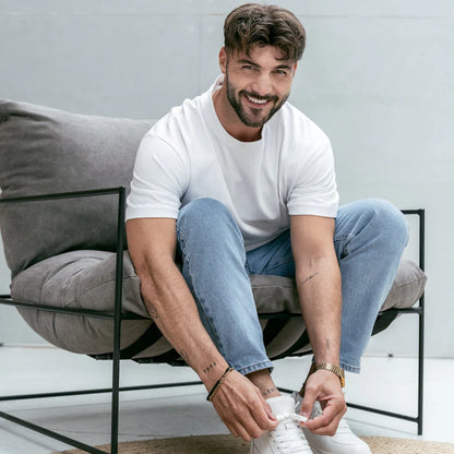 Sneaker comoda con tacco a forma di disco