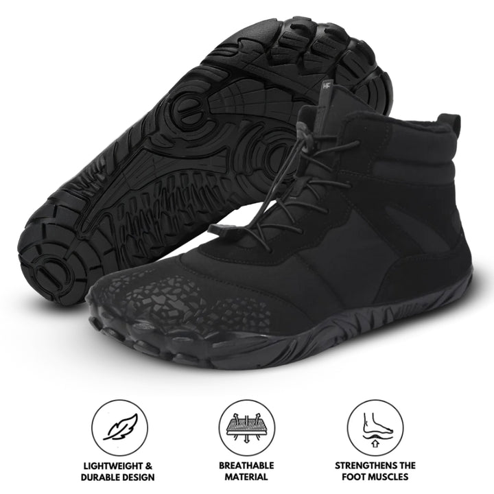 Vindra Flex - Scarpa invernale universale a piedi nudi (impermeabile)