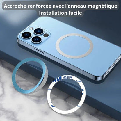 Portabatterie magnetico 2 in 1