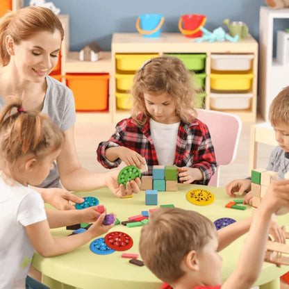 Rechenwirbel - Fidget Spinner Montessori per l'apprendimento interattivo